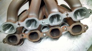 exhaust porting manifold lt1 polishing